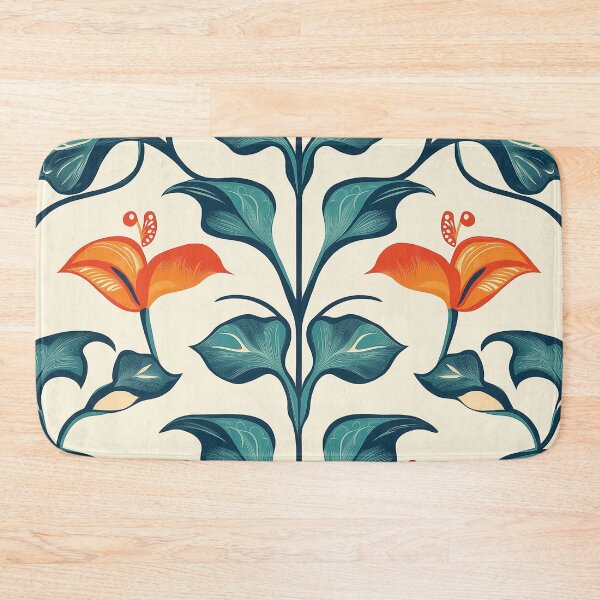 Item preview, A fiery anthurium flowers design pattern. designed and sold by HEMRO.