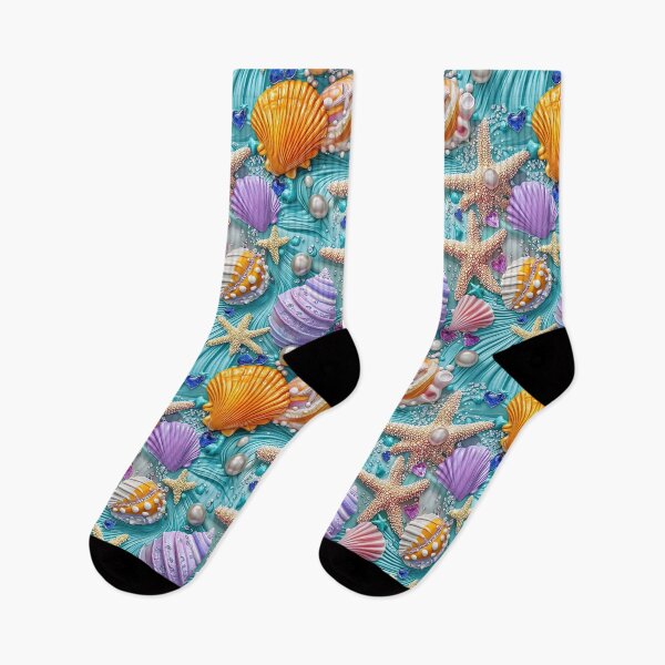 Item preview, Marine fantasy with shimmering aquatic motifs designed and sold by Piotrek0001.