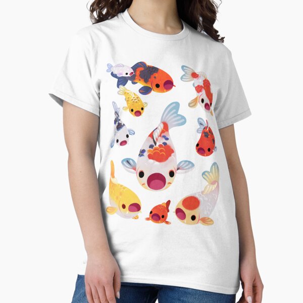 Vista previa del artículo con la obra «Dame comida (koi)», diseñado y vendido por pikaole.