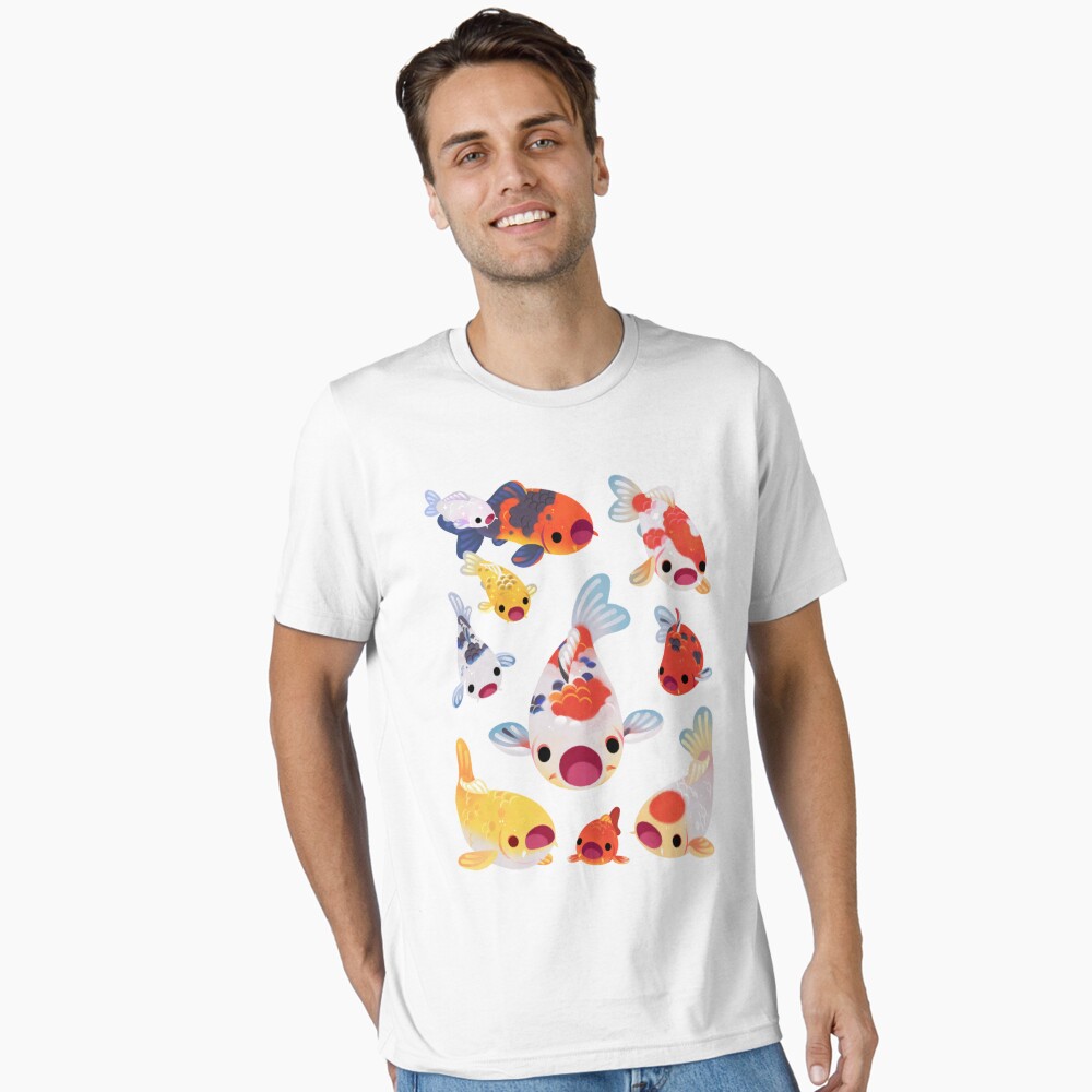 Vista previa del artículo con la obra «Camiseta esencial», diseñado y vendido por pikaole.