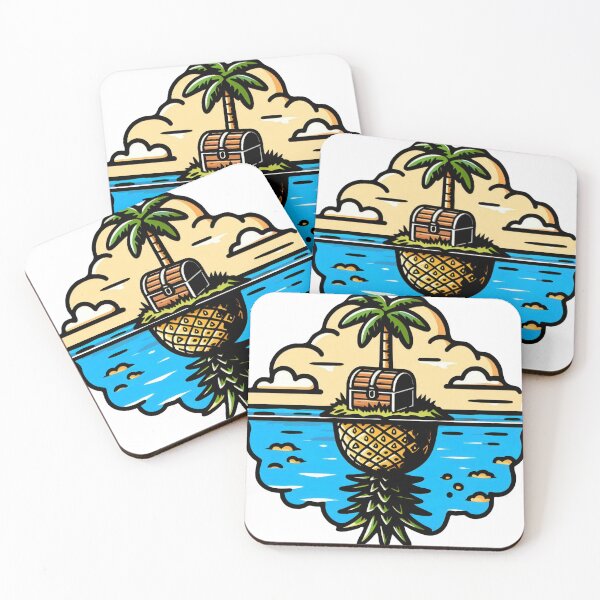 Item preview, Upside Down Pineapple Logo designed and sold by culturestash.