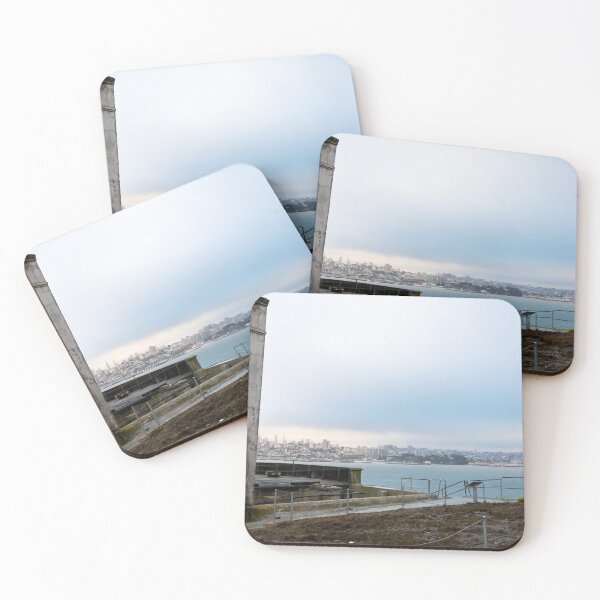 Item preview, Alcatraz Island View with US Flag designed and sold by jrtwynam.
