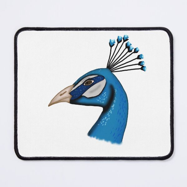 Item preview, Peacock head designed and sold by Lune's crazy world.