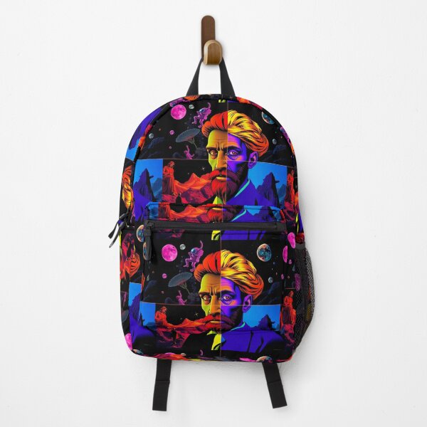 Item preview, Surrealist Self-Portrait by Van Gogh - Cosmic Journey and Parallel Worlds in Pop Art - Design for Stickers, Posters, T-shirts and more designed and sold by OUT OF THE BOX.