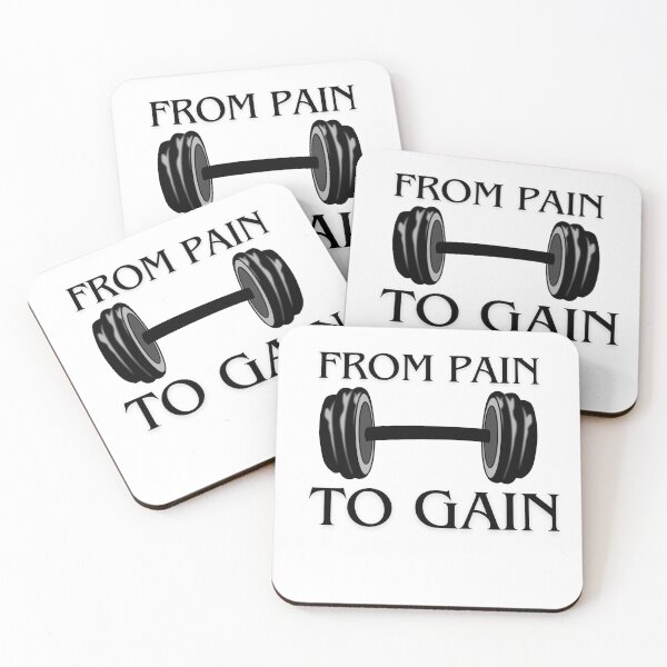 Item preview, From Pain to Gain designed and sold by Alienshopdesign.