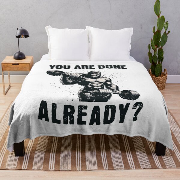 Item preview, Bigfoot with Dumbbells - you are done already? designed and sold by AnAzArt.
