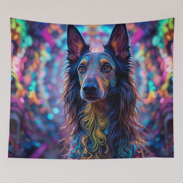 Item preview, The Colorful Borzoi designed and sold by cfbennettmedia.