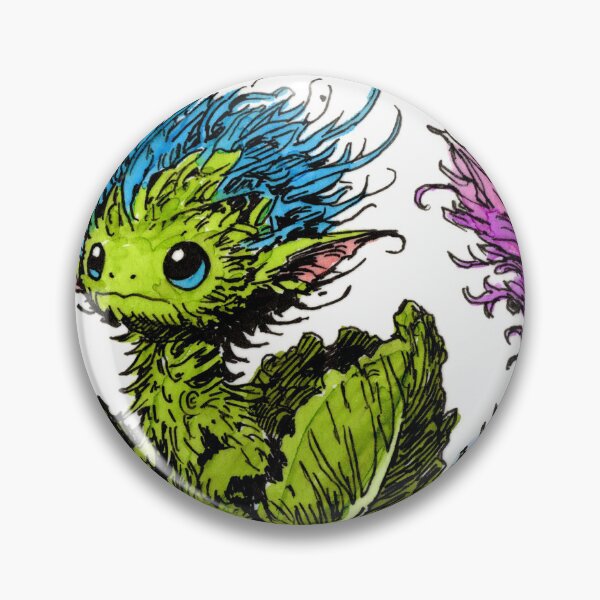 Item preview, Lactuca Sativa Dragon designed and sold by Scribbles & Doodles by Jinx.