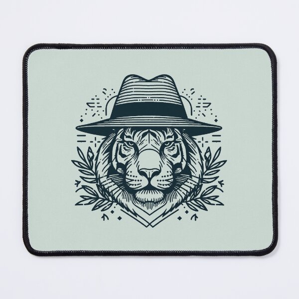 Item preview, The Tiger with Hat designed and sold by APOLLO TWENTY ONE.