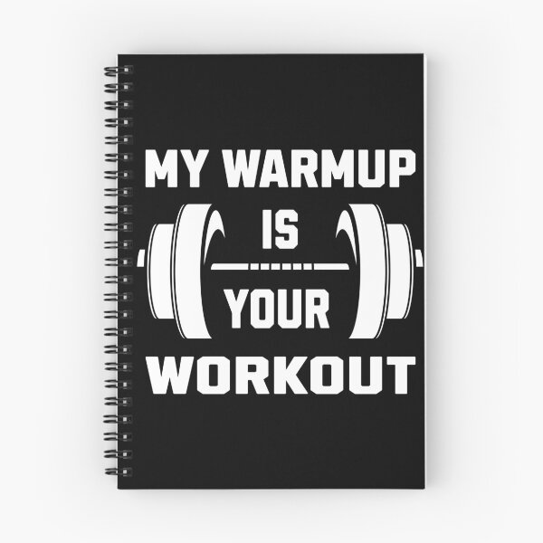 Item preview, My Warmup is Your Workout - Dumbbell designed and sold by AnAzArt.