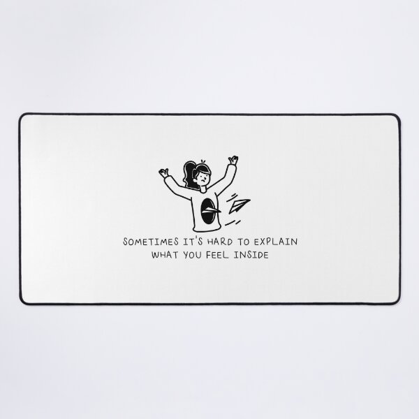 Item preview, Sometimes it’s hard to explain what you feel inside designed and sold by llMs-pll.