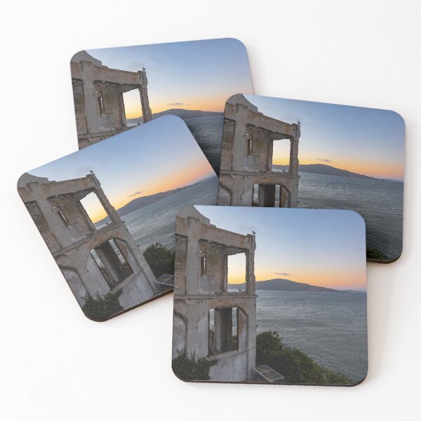 Item preview, Sunset Over Alcatraz Ruins designed and sold by jrtwynam.