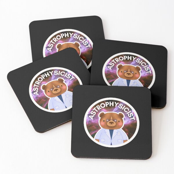 Item preview, Cute Astronomy Astronaut Astrophysics Astrophysicist PhD Bear designed and sold by CuteAstronomy.