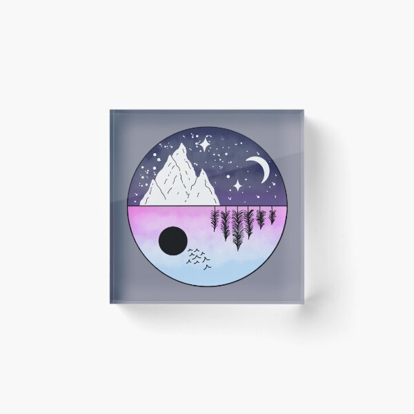Item preview, Day/Night Skyline designed and sold by AmIAnAngelYet.