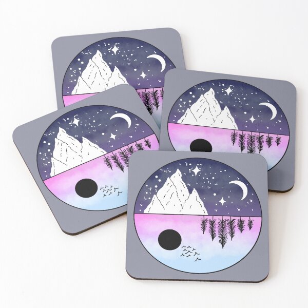 Item preview, Day/Night Skyline designed and sold by AmIAnAngelYet.