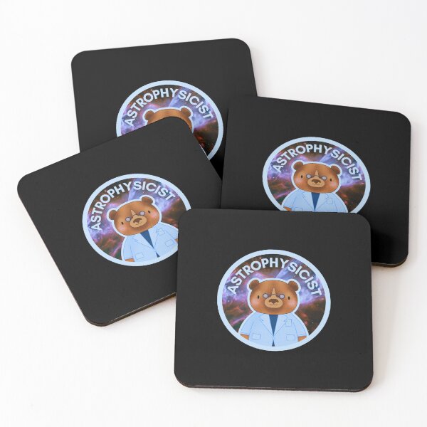 Item preview, Cute Astronomy Astronaut Astrophysics Astrophysicist PhD Bear designed and sold by CuteAstronomy.