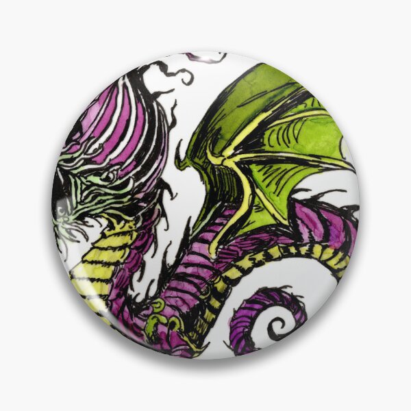 Item preview, Red Onion Dragon designed and sold by Scribbles & Doodles by Jinx.