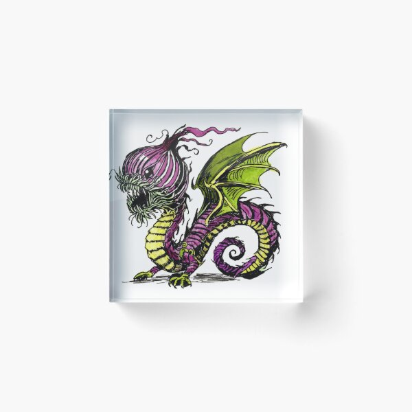 Item preview, Red Onion Dragon designed and sold by Scribbles & Doodles by Jinx.