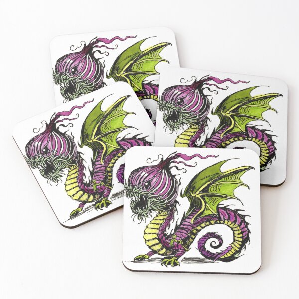 Item preview, Red Onion Dragon designed and sold by Scribbles & Doodles by Jinx.