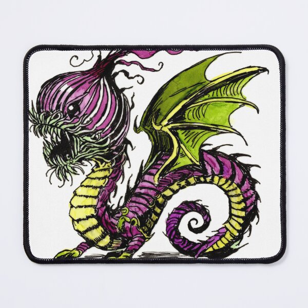 Item preview, Red Onion Dragon designed and sold by Scribbles & Doodles by Jinx.