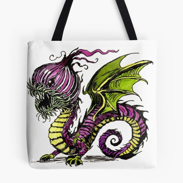 Item preview, Red Onion Dragon designed and sold by Scribbles & Doodles by Jinx.