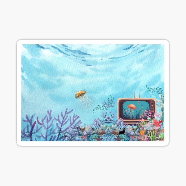 Item preview, Jellyfish Streaming TV designed and sold by surlycakes.