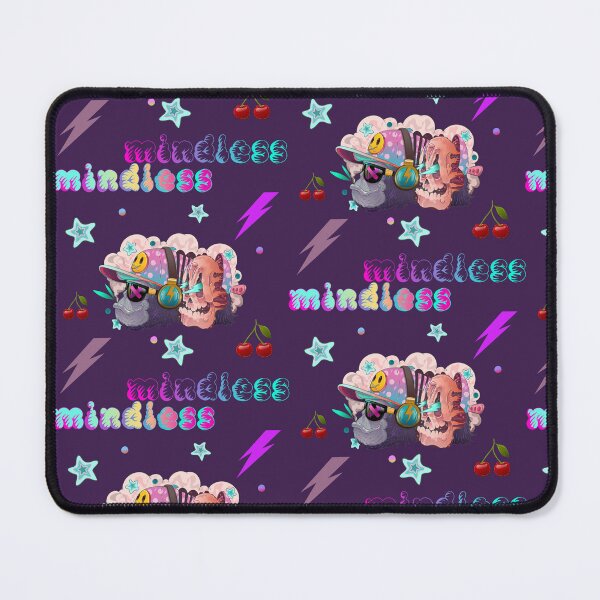 Item preview, Mindless 2.0 Smokey gorilla and pink skull pattern design designed and sold by Franco Moody.