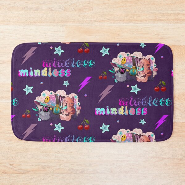 Item preview, Mindless 2.0 Smokey gorilla and pink skull pattern design designed and sold by Franco Moody.
