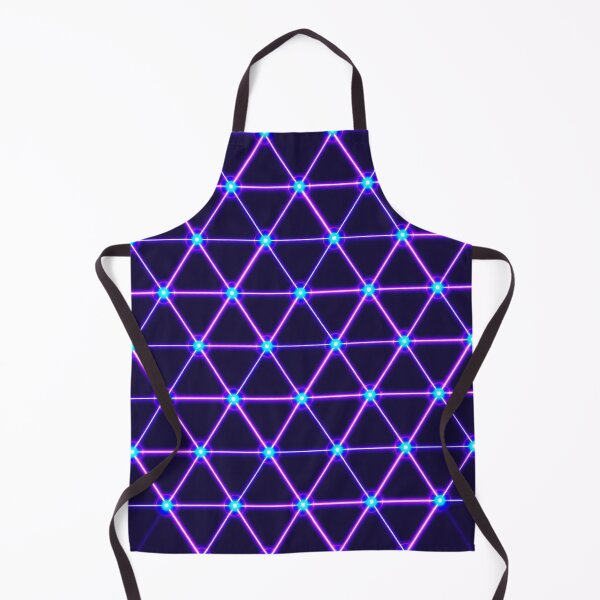 Item preview, Mesmerizing Neon Geometric Grid designed and sold by roxysnextgenart.