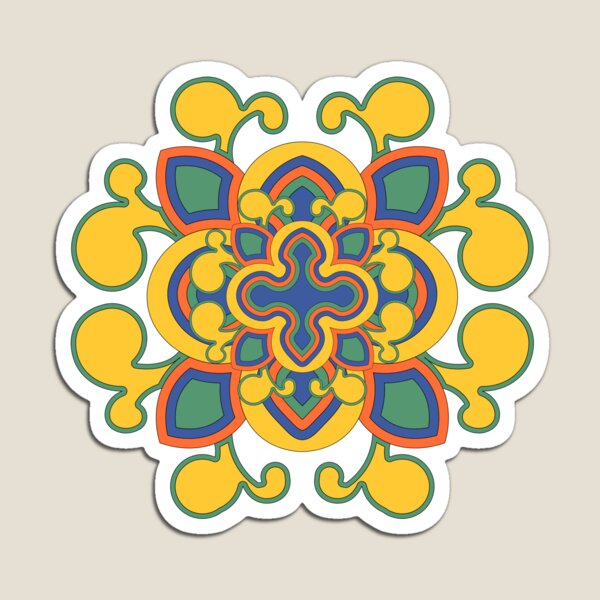 Item preview, Traditional Korean Dancheong Pattern – Ornamental Art designed and sold by mycreastyle.