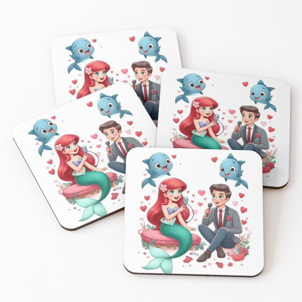 Item preview,  Under the Sea Love – Little Mermaid Valentine designed and sold by Mamokhy.