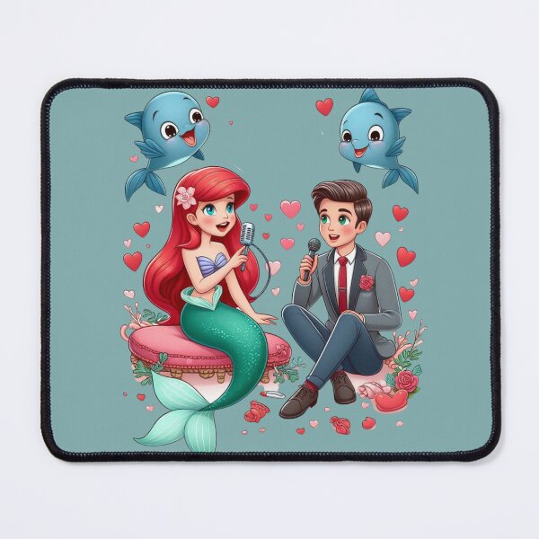 Item preview, Under the Sea Love – Little Mermaid Valentine designed and sold by Mamokhy.
