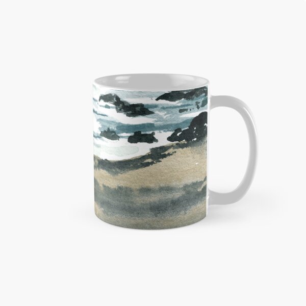 Item preview, Beach Art Watercolor Waves Of The Sea On The Shore II  designed and sold by Irina Sztukowski.