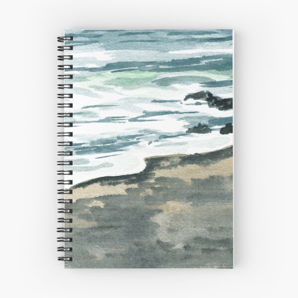 Item preview, Beach Art Watercolor Waves Of The Sea On The Shore II  designed and sold by Irina Sztukowski.
