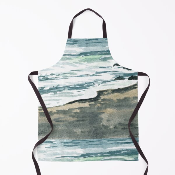 Item preview, Beach Art Watercolor Waves Of The Sea On The Shore II designed and sold by Irina Sztukowski.