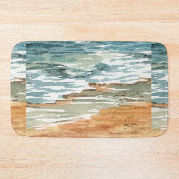 Item preview, Beach Art Watercolor Waves Of The Sea On The Shore III  designed and sold by Irina Sztukowski.
