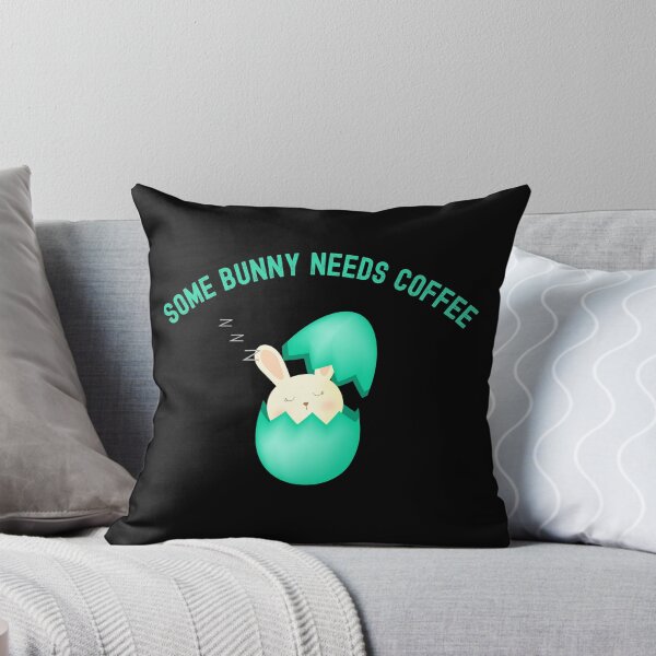 Item preview, Some Bunny Needs Coffe Funny Easter T-Shirt designed and sold by EvocatiVerse.