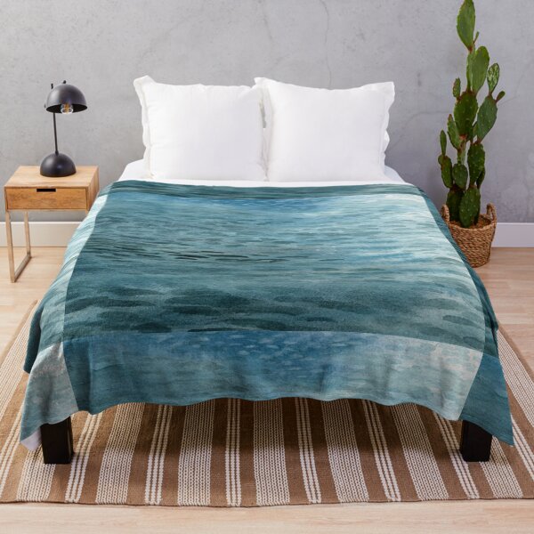 Item preview, Beach Art Watercolor Waves Of The Ocean I designed and sold by Irina Sztukowski.