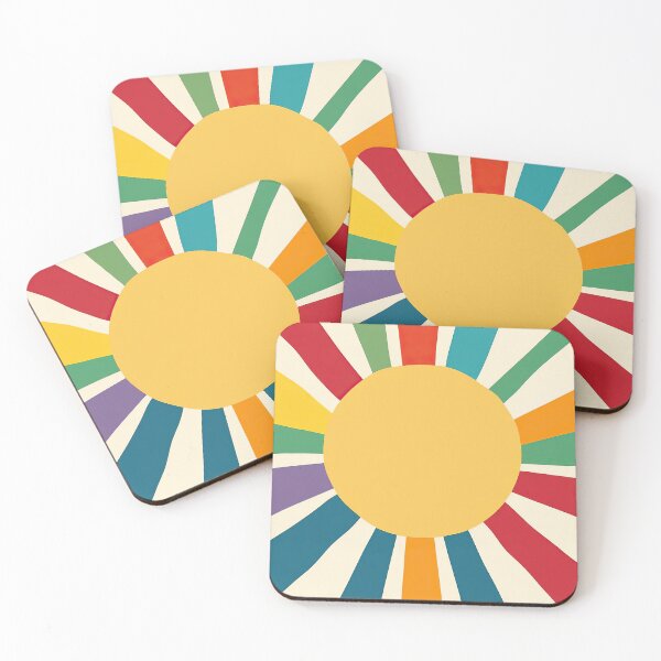 Item preview, Sun Mid-Century Colorful Minimal designed and sold by ArtHouseNiklas.