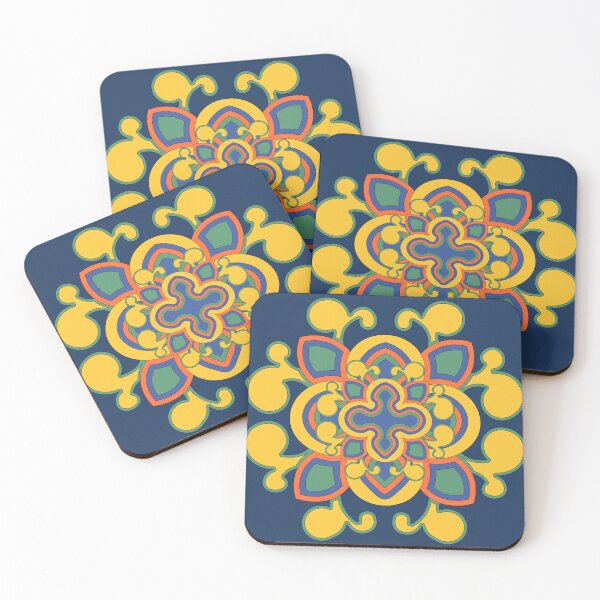 Item preview, Traditional Korean Dancheong Pattern – Ornamental Art designed and sold by mycreastyle.