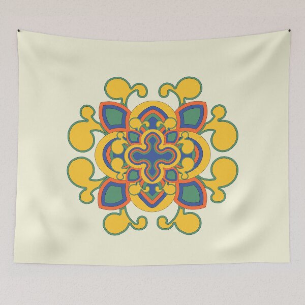 Item preview, Traditional Korean Dancheong Pattern – Ornamental Art designed and sold by mycreastyle.