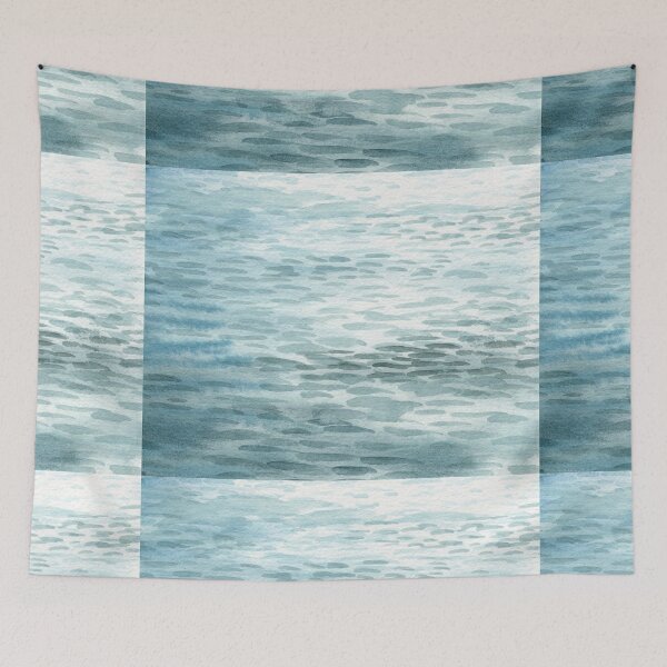 Item preview, Beach Art Watercolor Waves Of The Ocean II designed and sold by Irina Sztukowski.