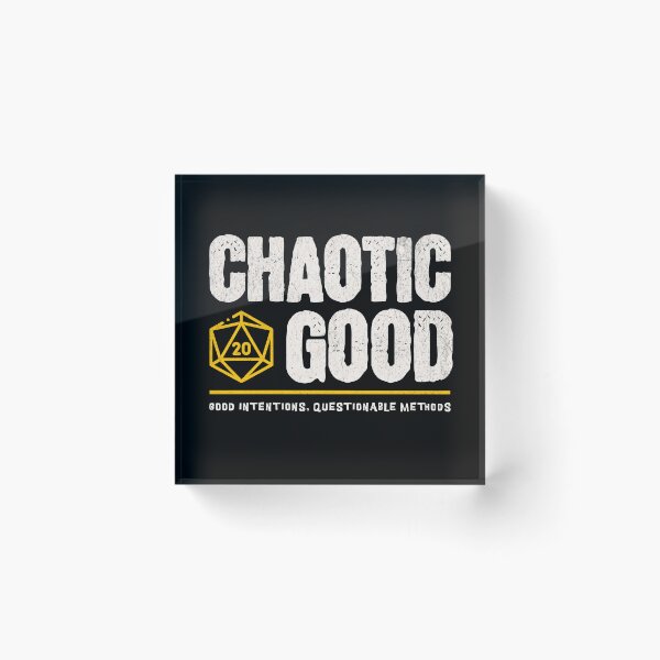 Item preview, Chaotic Good Alignment designed and sold by sunburstrpg.