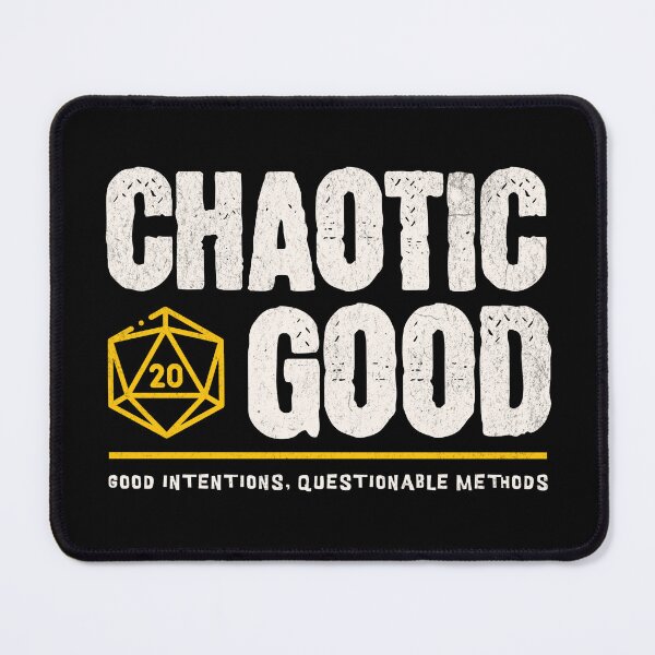 Item preview, Chaotic Good Alignment designed and sold by sunburstrpg.