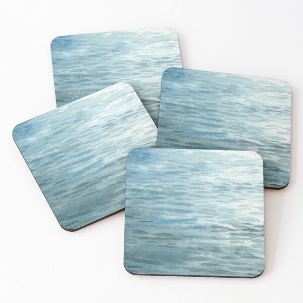 Item preview, Beach Art Watercolor Waves Of The Ocean III designed and sold by Irina Sztukowski.