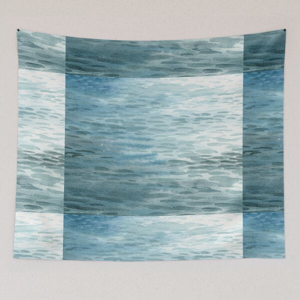 Item preview, Beach Art Watercolor Waves Of The Ocean III designed and sold by Irina Sztukowski.