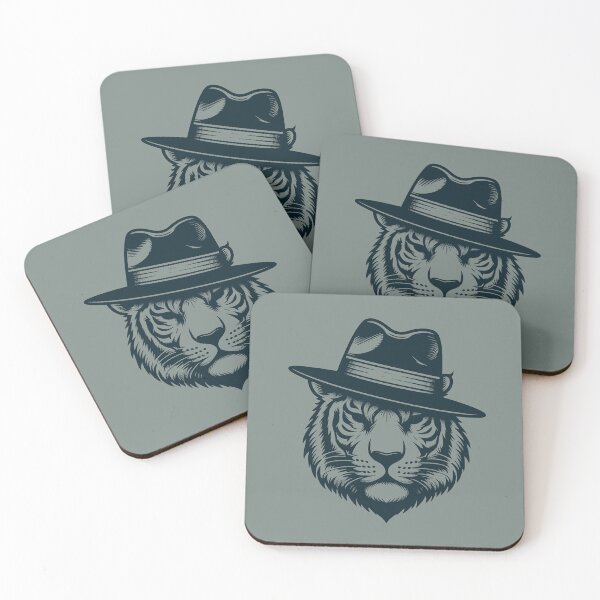 Item preview, The Tiger with Hat 4 designed and sold by APOLLO TWENTY ONE.