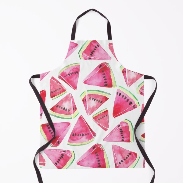 Item preview, A vibrant watercolor pattern of juicy watermelon wedges designed and sold by Hillary Holt.