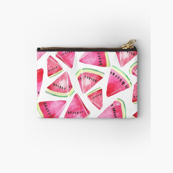Item preview, A vibrant watercolor pattern of juicy watermelon wedges designed and sold by Hillary Holt.