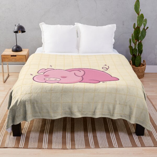 Item preview, Sleepy Pig designed and sold by annaillustrate.